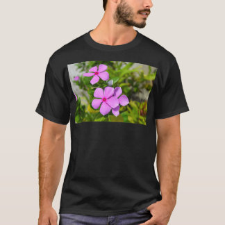 Camiseta Flor tropical climática con hojas verdes para el p
