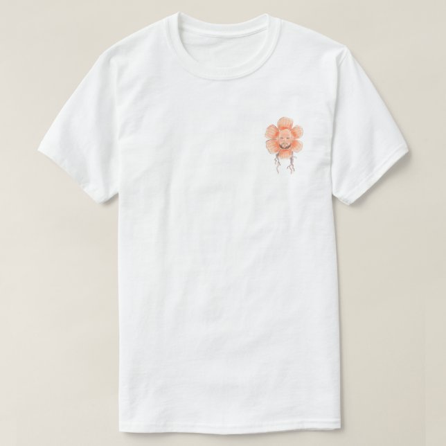 Camiseta Flor Vance (Diseño del anverso)