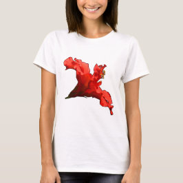 Camiseta Flor vibrante de Hibiscus