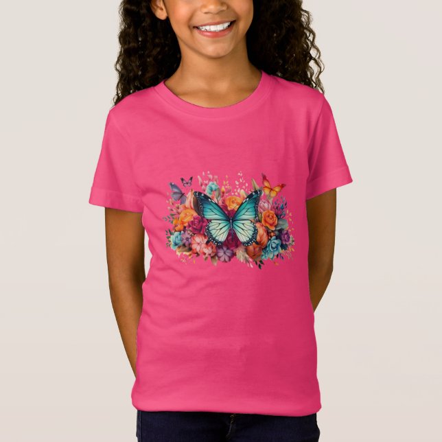 Camiseta Flor y fluidez (Anverso)