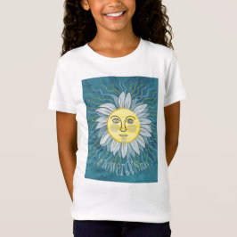 Camiseta Flor y sol - Naturaleza