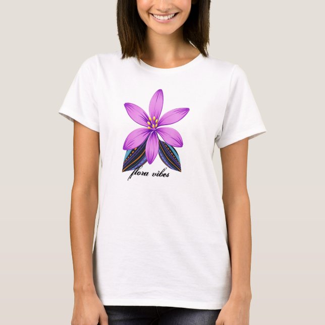 Camiseta Flora (Anverso)