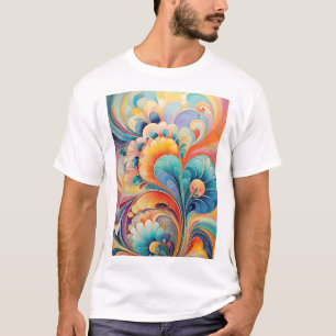Camiseta Flora 3 Pastel de flores