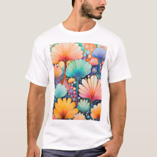 Camiseta Flora 6 Pastel de flores