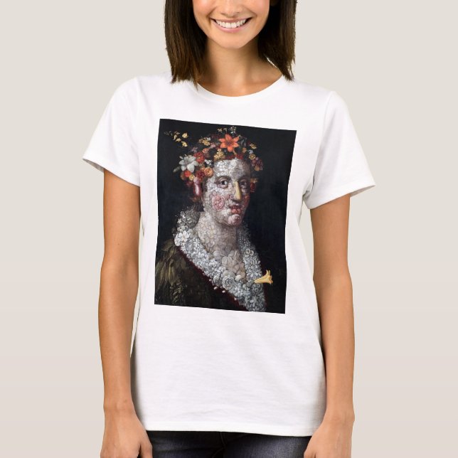 Camiseta Flora, Arcimboldo (Anverso)