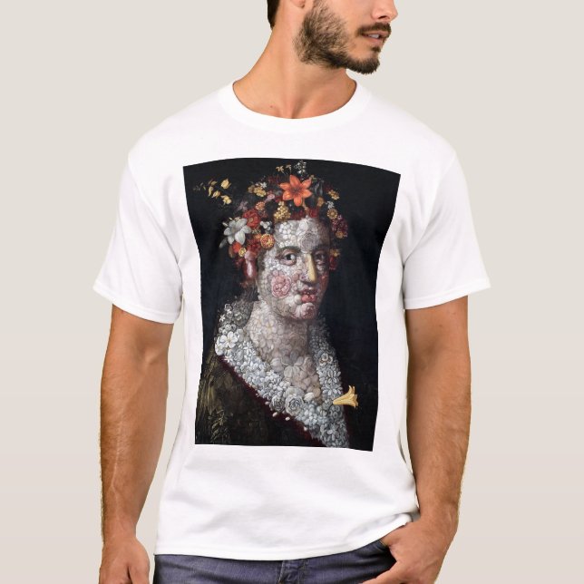 Camiseta Flora, Arcimboldo (Anverso)
