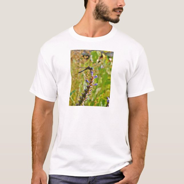 Camiseta Flora de lavanda (Anverso)