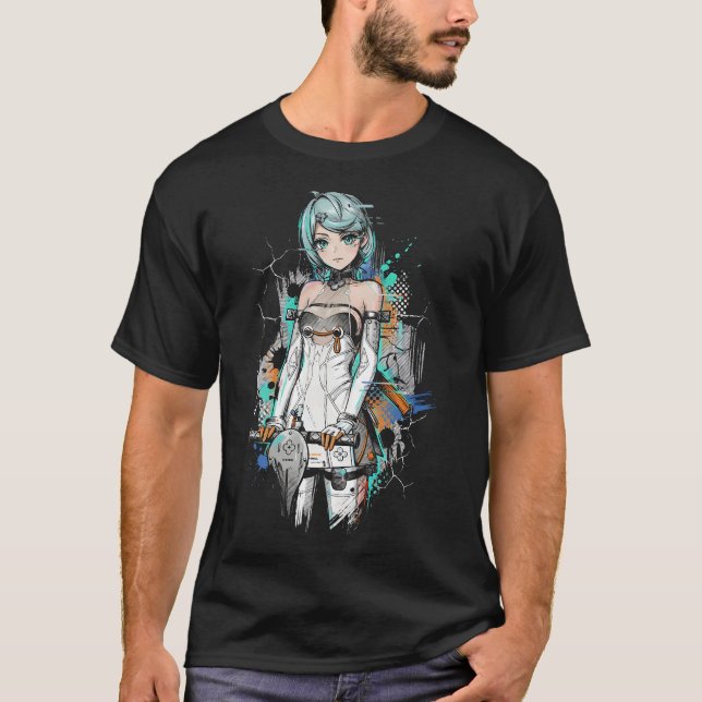 Camiseta Flora Seed ZZZ Demonio Scooter Blanco (Anverso)
