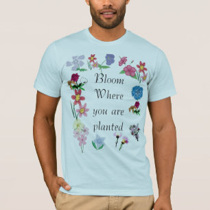 Camiseta Floración donde le plantan