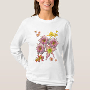 Camiseta Floraciones del Daylily