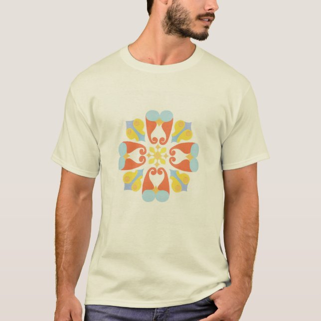 Camiseta floral (Anverso)