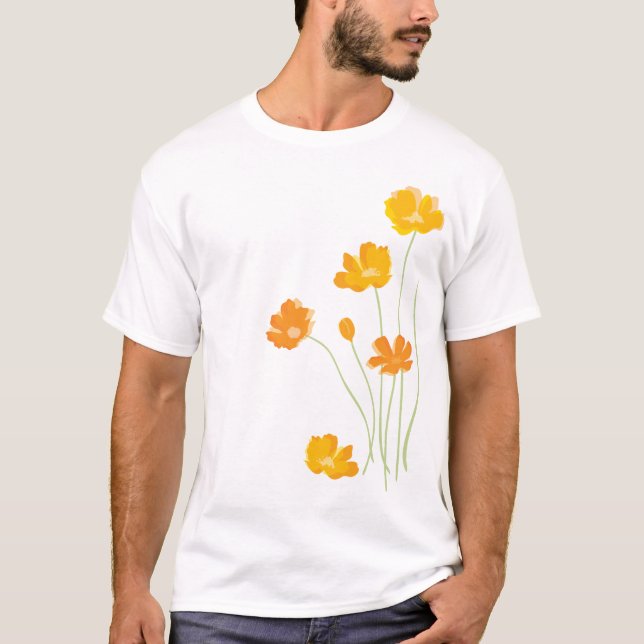 Camiseta Floral (Anverso)