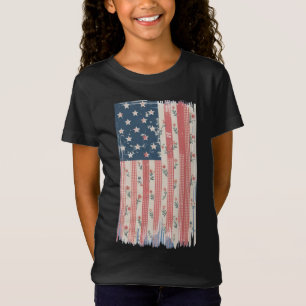 Camiseta Floral Americana