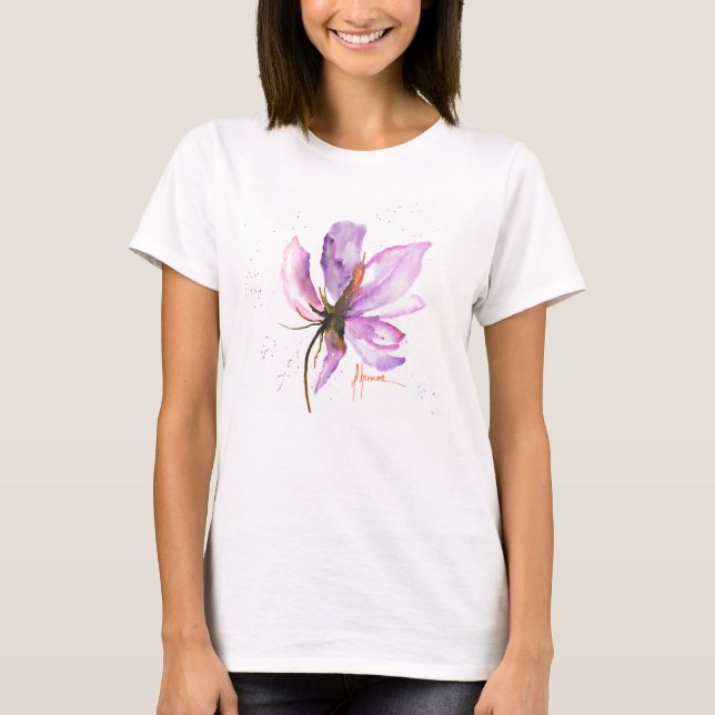 Camiseta Floral audaz IV (Anverso)
