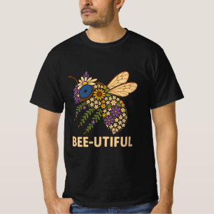 Camiseta Floral Bee Fusion Bee-Utiful