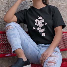 Camiseta Floral Blossoms De Cerezo Pink