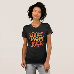 Camiseta floral boho de la mejor mamá de todas