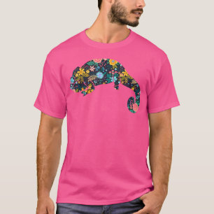 Camiseta Floral Chameleons Silhouette Chicas Chameleons Liz