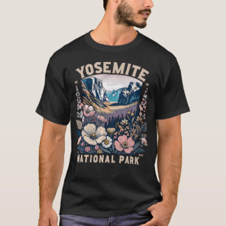 Camiseta Floral del Parque Nacional Yosemite