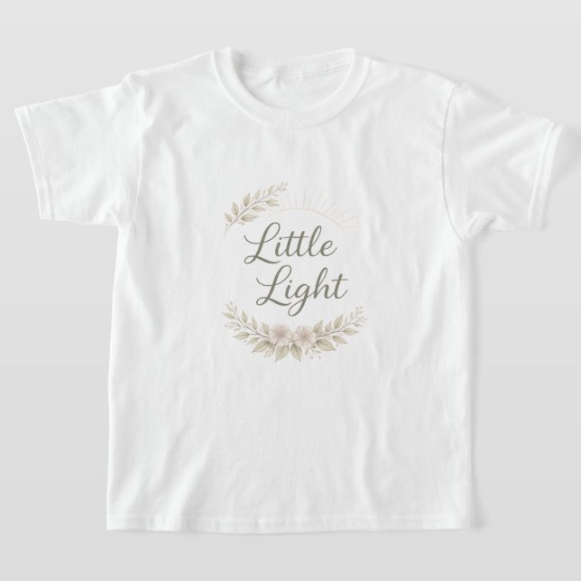 Camiseta Floral design quotes AI art T-Shirt (Distribución)