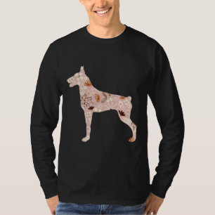 Camiseta Floral Doberman 514