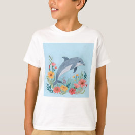 Camiseta Floral Dolphin