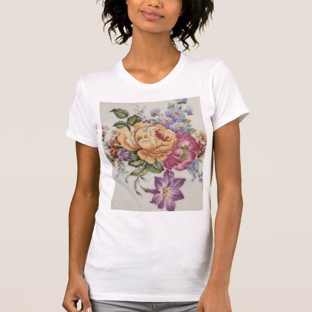Camiseta Floral Fancy (Anverso)