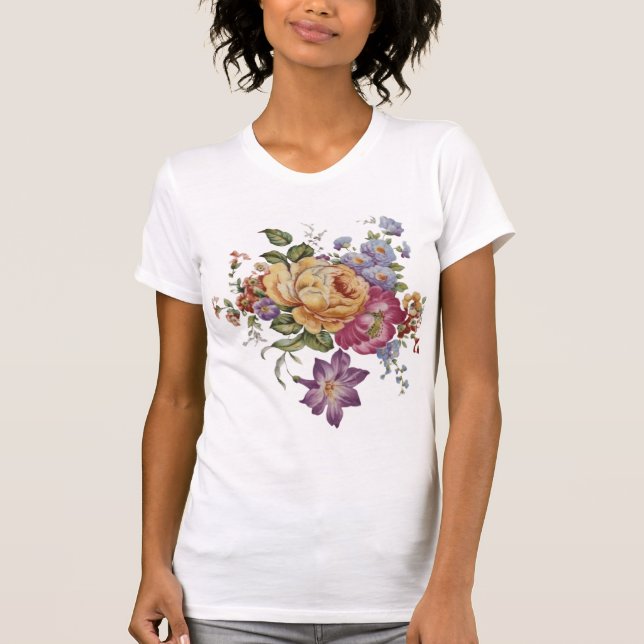 Camiseta Floral Fancy  (Anverso)