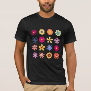 Camiseta Floral Flowers, Vintage Flowers, Garden Floral