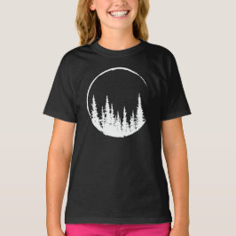 Camiseta Floral Forest Circle Tree Loving Forest Tree
