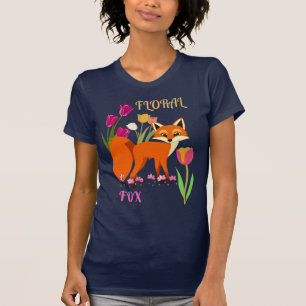 Camiseta Floral Fox Habitat