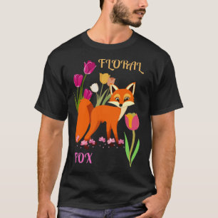 Camiseta Floral Fox Habitat