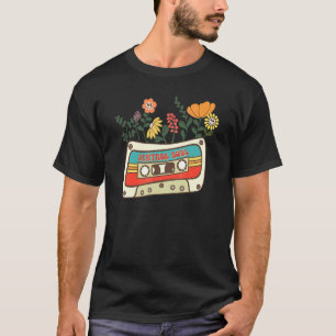 Camiseta Floral Funk Vintage Soul 70 Costume de música
