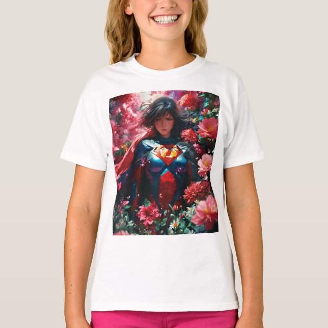 Camiseta Floral Guardian (Anverso)