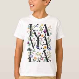 Camiseta Floral Kamala Botanical Kamala Harris 2024 Señora 