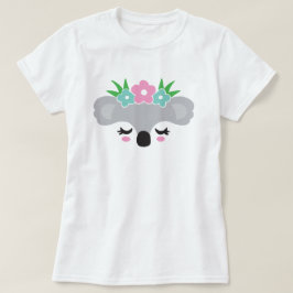 Camiseta Floral Koala T-Shirt