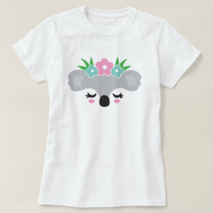 Camiseta Floral Koala T-Shirt