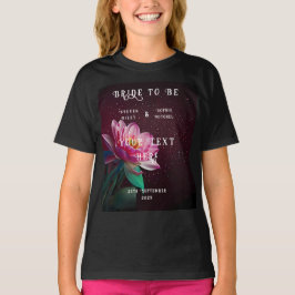 Camiseta Floral Lotus Boda Suite | Starry Night Romance