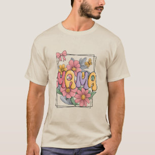 Camiseta Floral Mama Coquette Bow