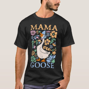 Camiseta Floral Mama Goose Coquette El Día De La Madre