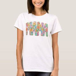 Camiseta Floral Mama – Regalo del Día de la Madre