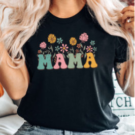 Camiseta Floral Mama T-Shirt