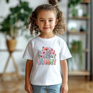 Camiseta floral "Mejor Grammy de todos los tiempos