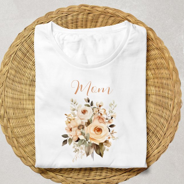 Camiseta Floral Mom (Subido por el creador)