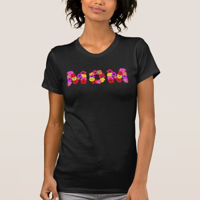 Camiseta Floral Mom Bonito (Anverso)