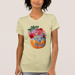 Camiseta Floral otoño Harvest Photo Cutout T-Shirt