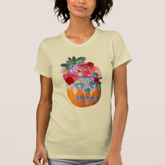 Camiseta Floral otoño Harvest Photo Cutout T-Shirt