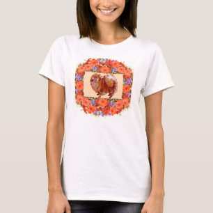 Camiseta Floral Pomerania