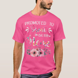 Camiseta Floral Promovida Al Gran Meme 2022 Día de la Madre