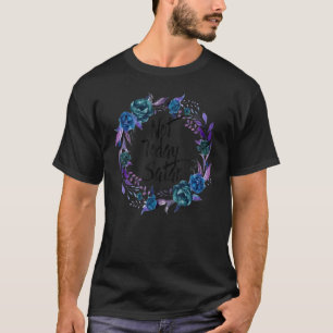 Camiseta Floral retro No Hoy Satanás Jesús Cruzado Cristian